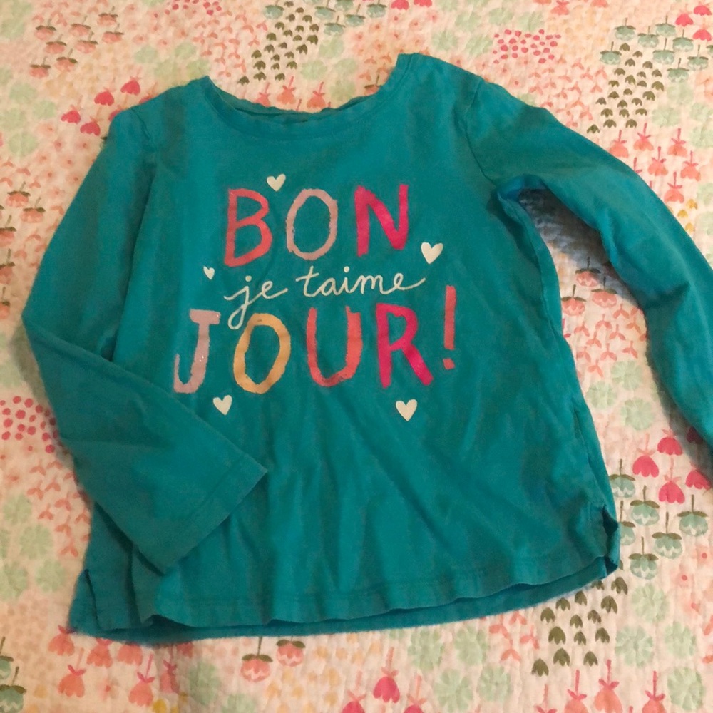 Bonjour shirt